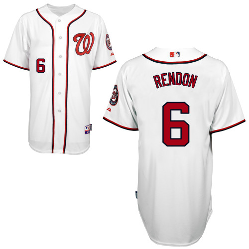 Anthony Rendon #6 Youth Baseball Jersey-Washington Nationals Authentic Home White Cool Base MLB Jersey